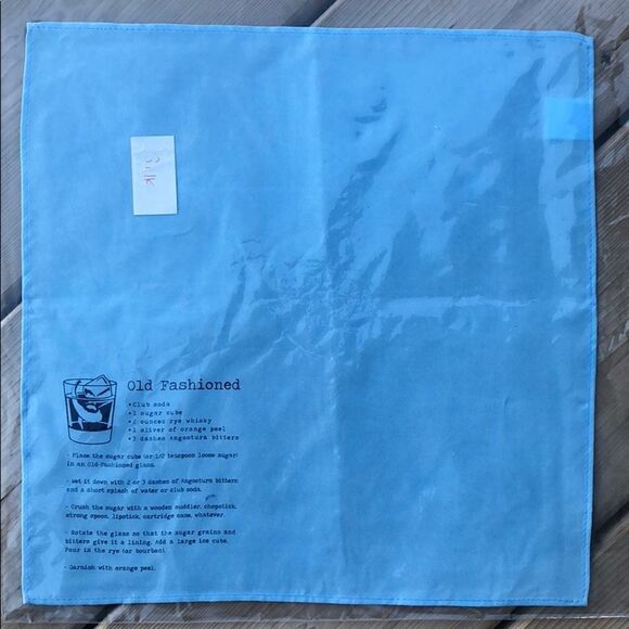 Ox & Bull Light Blue Silk Pocket Square - Picture 1 of 4